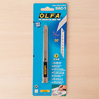 Нож Olfa SAC-1 с металлическим корпусом (лезвие 9 мм, 30 градусов)