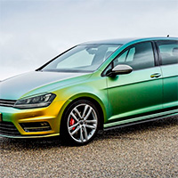 Плёнка Avery SWF ColorFlow Satin Fresh Spring золотисто-серебристый сатиновый хамелеон (ширина 1.52м)